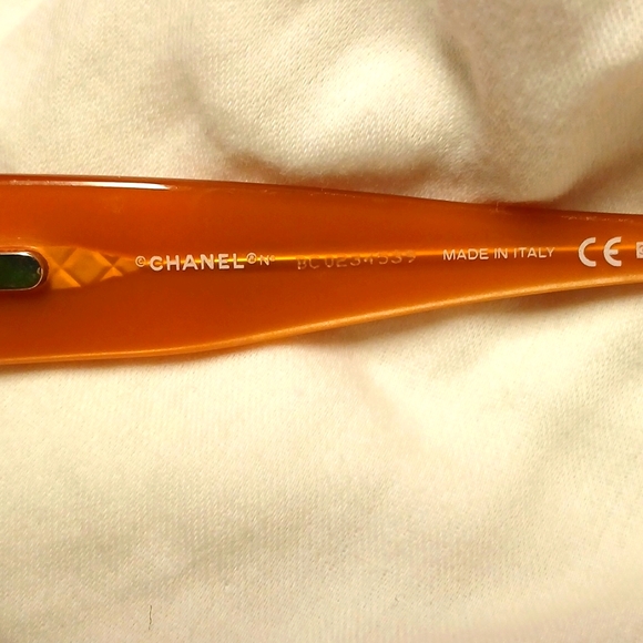 Genuine Chanel eyeglass frames with Swarovski crystals - Picture 5 of 6